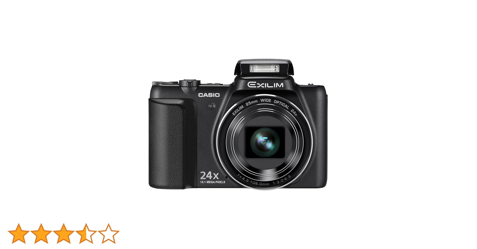 Amazon | CASIO デジタルカメラ EXILIM 1610万画素 24倍 ブラック EX